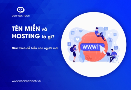 Tên miền và Hosting là gì? Giải thích dễ hiểu cho người mới