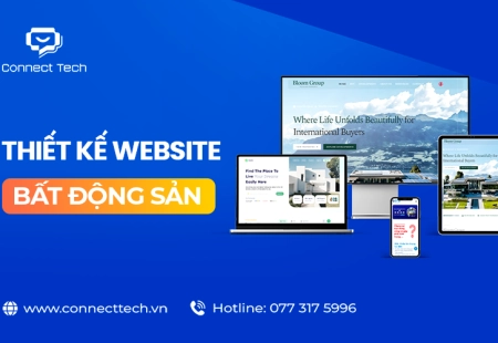 Thiết kế website bất động sản chuyên nghiệp, giá rẻ, tăng tỷ lệ chốt