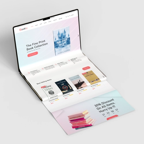 Giải pháp website thương mại điện tử ngành sách cho BOOKLY từ Connect Tech