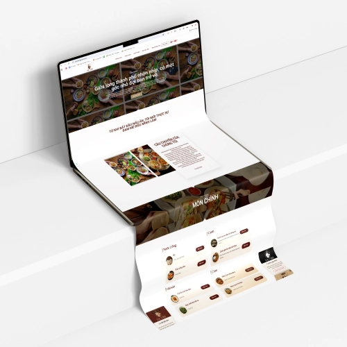 Website đặt món thông minh – Chìa khóa giúp Nhà hàng Thị Tấm đưa không gian và ẩm thực đến với khách hàng