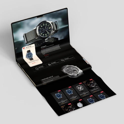 GEN WATCH: sự chính xác của một chiếc đồng hồ được phản chiếu qua từng pixel
