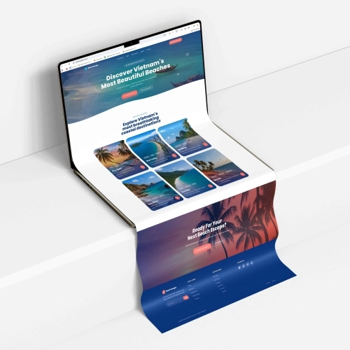 Vietnam Beach: khám phá bãi biển Việt Nam qua bản đồ tương tác cùng Connect Tech