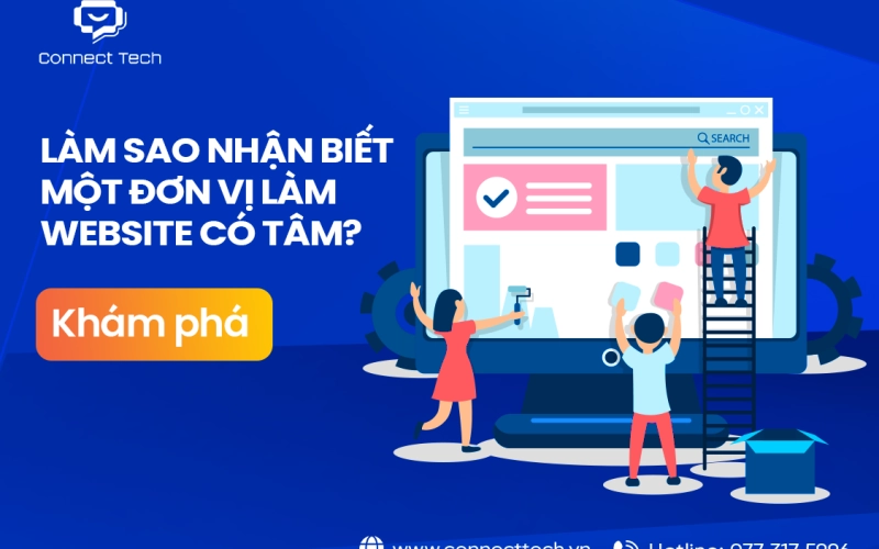 Làm Sao Nhận Biết Một Đơn Vị Làm Website Có Tâm?