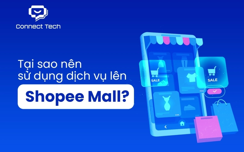 Why should businesses use Shopee Mall services?