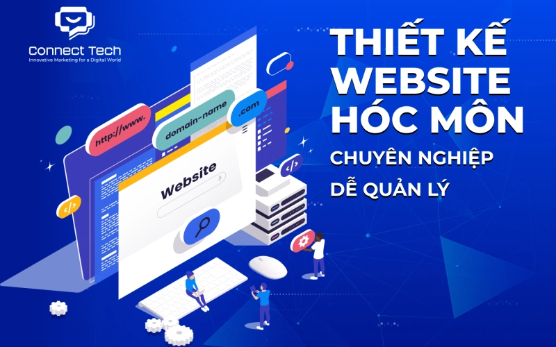 Professional Website Design in Hoc Mon, Easy to Manage