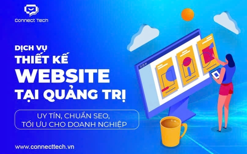 Website design service in Quang Tri is reputable, SEO standard, optimized for businesses