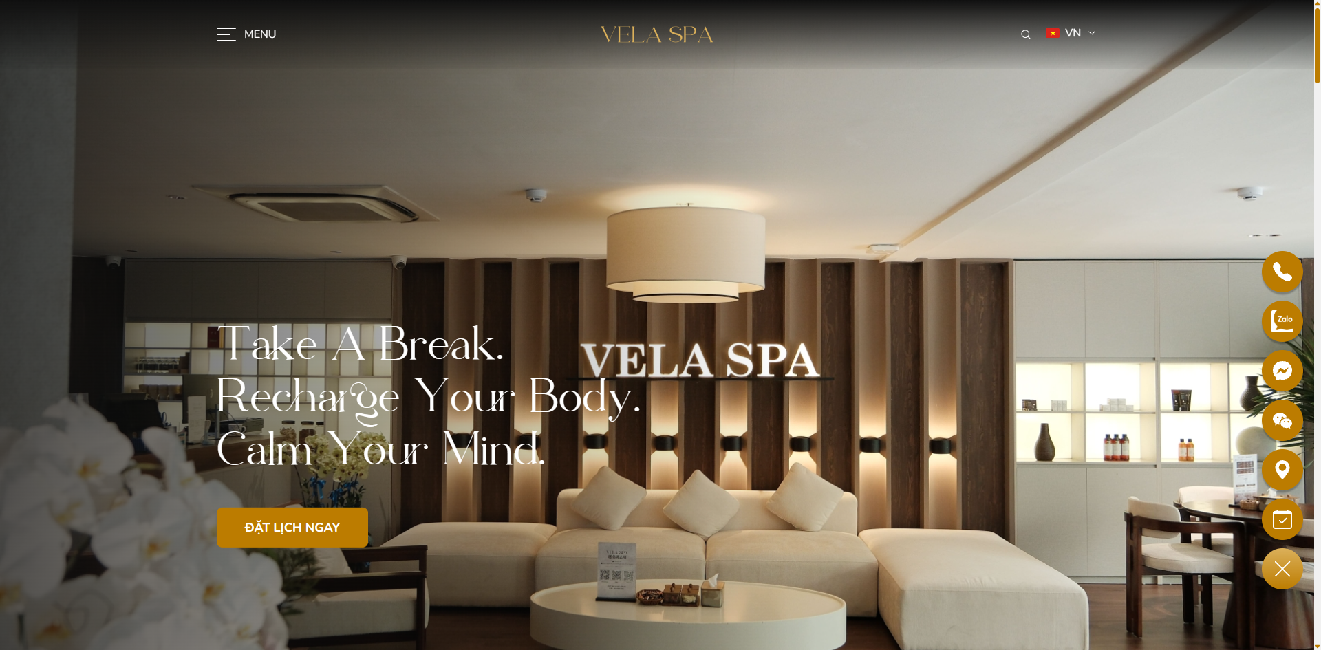 VELA SPA - Nâng tầm trải nghiệm spa trực tuyến
